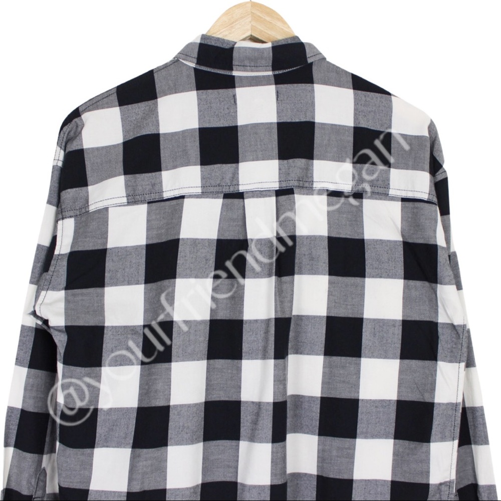 Madewell Shirt Jacket Shacket in Buffalo Plaid - Picture 7 of 10
